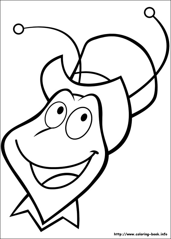 Maya the Bee coloring picture